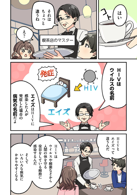 No.1 HIVってなんだろう？｜マンガで学ぶHIV/エイズ｜ 塩野義製薬