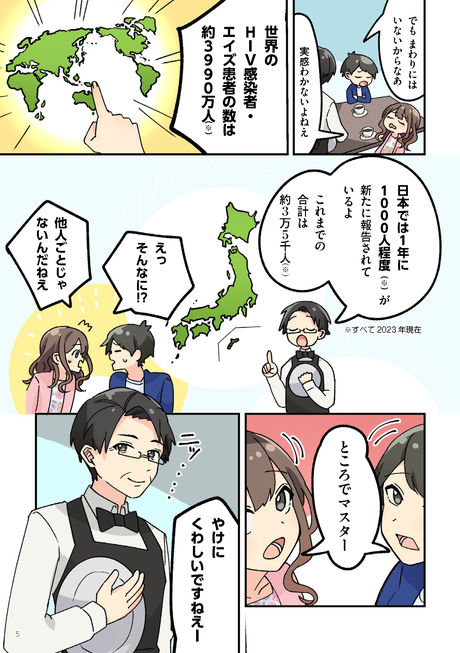 No.1 HIVってなんだろう？｜マンガで学ぶHIV/エイズ｜ 塩野義製薬